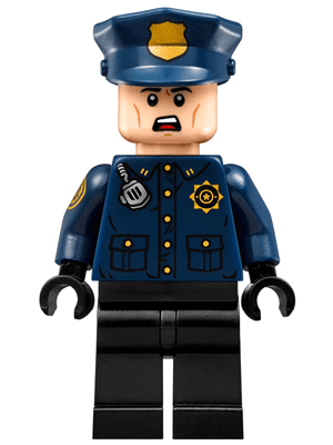 LEGO GCPD Officer (sh0347) Super Heroes Minifigure