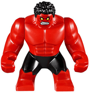 LEGO Red Hulk (sh0370) Super Heroes Minifigure