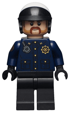LEGO GCPD Officer 2 (sh0401) Super Heroes Minifigure