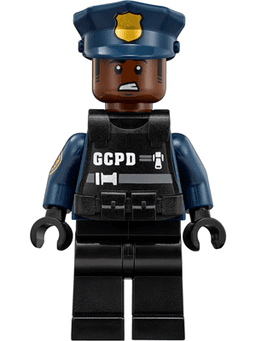 LEGO GCPD Officer SWAT Gear Male (sh0417) minifigure