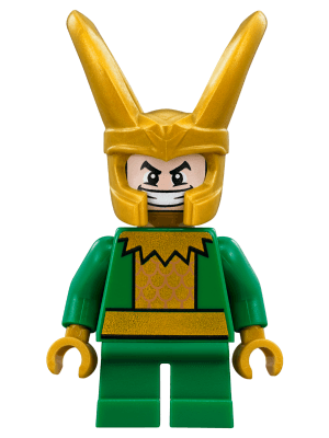 LEGO Loki (sh0486) Super Heroes Minifigure