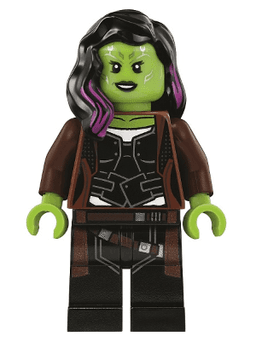 Gamora, Long Reddish Brown Coat