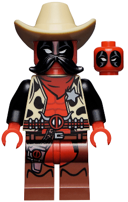 LEGO Sheriff Deadpool (Comic-Con 2018 Exclusive) (sh0520) minifigure