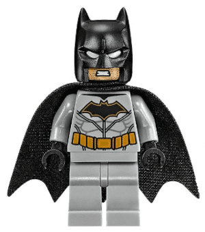 LEGO Batman Medium Nougat Face (sh0531) Super Heroes Minifigure