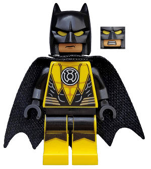 LEGO Batman Yellow Lantern Batman (sh0534) Super Heroes Minifigure
