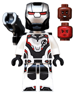 War Machine - White Jumpsuit with Shooter