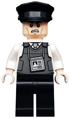 LEGO Prison Guard (sh0600) Super Heroes Minifigure