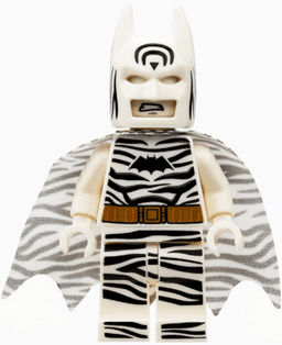 LEGO Zebra Batman (Comic-Con 2019 Exclusive) (sh0604) minifigure