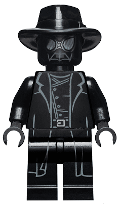 LEGO Spider-Man Noir (Undetermined Legs) (sh0614) Super Heroes Minifigure