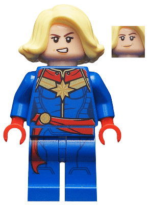 LEGO Captain Marvel (sh0639) Super Heroes Minifigure