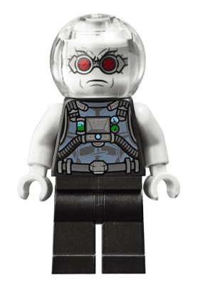 LEGO Mr. Freeze Pearl Dark Gray (sh0662) Super Heroes Minifigure