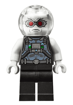 LEGO Mr. Freeze Pearl Dark Gray (sh0662) minifigure