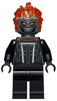 Ghost Rider, Roberto 'Robbie' Reyes - Flat Silver Head
