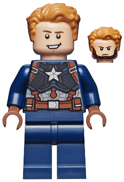 LEGO Captain America (sh0729) minifigure