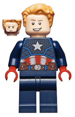 LEGO Captain America (sh0741) minifigure