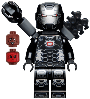 LEGO War Machine (sh0755) Super Heroes Minifigure