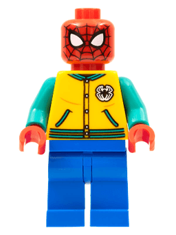 Spider-Man - Bright Light Orange Letter Jacket