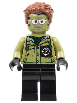 The Riddler - Olive Green Jacket