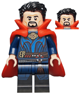 Doctor Strange - Brooch, Flexible Rubber Cape