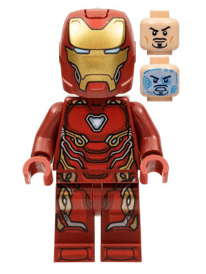 LEGO Iron Man Mark 50 Armor (sh0828) Super Heroes Minifigure