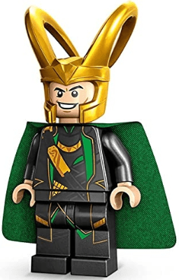 Loki - Pearl Dark Gray Suit, Cloth Cape