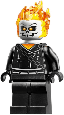 LEGO Ghost Rider Johnathon 'Johnny' Blaze (sh0861) Super Heroes Minifigure