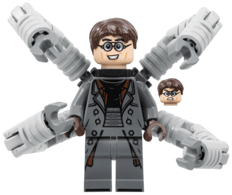LEGO Dr. Octopus (Otto Octavius) / Doc Ock (sh0890) Super Heroes Minifigure