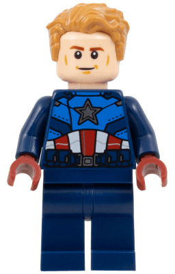 LEGO Captain America (sh0908) Super Heroes Minifigure