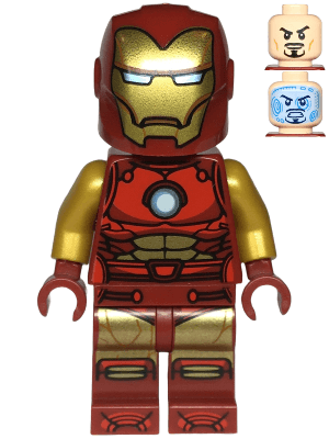 LEGO Iron Man (sh0910) Super Heroes Minifigure