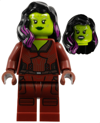 LEGO Gamora (sh0976) Super Heroes Minifigure