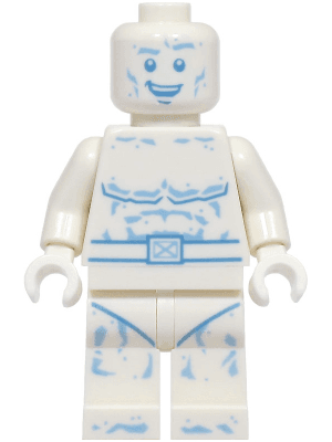 Iceman - Medium Blue Eyes and Mouth