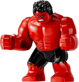 Red Hulk - Giant, Black Eyes