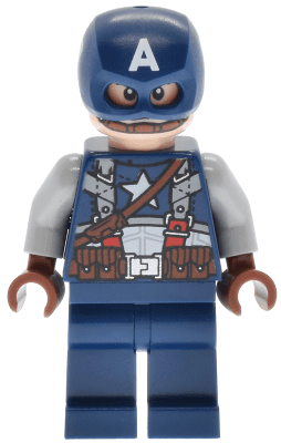 LEGO Captain America (sh1011) Super Heroes Minifigure