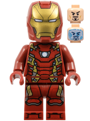 Iron Man - Mark 46 Armor, Large Helmet Visor