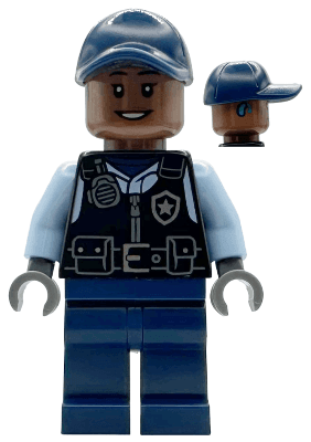 LEGO Security Guard Arkham Asylum (sh1087) Super Heroes Minifigure