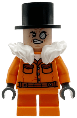The Penguin - Prison Jumpsuit, Side Pockets, Light Nougat Head