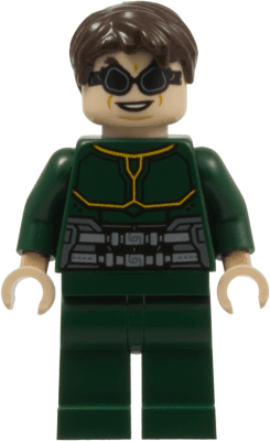 Dr. Octopus (Otto Octavius) / Doc Ock - Dark Green Outfit, Dark Brown Hair