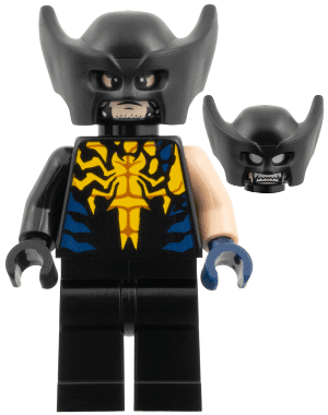 LEGO Venomized Wolverine (sh1125) Super Heroes Minifigure