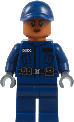 LEGO Prison DODC Guard (sh1142) LEGO Minifigure