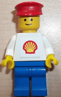 LEGO Shell (Classic) (shell001b) Town / City Minifigure