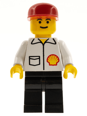 LEGO Shell (shell008) Town / City Minifigure