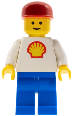 LEGO Shell (Classic) (shell010) Town / City Minifigure