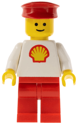 LEGO Shell (Classic) (shell013) Town / City Minifigure