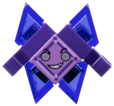Kryptomite - Purple, Small Crystals, Hands