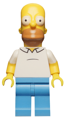 LEGO Homer Simpson The Simpsons Series 1 (Minifigure Only without Stand and Acces (sim007) Collectible Minifigures Minifigure
