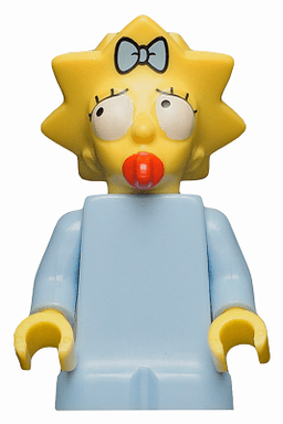 LEGO Maggie Simpson The Simpsons Series 1 (Minifigure Only without Stand and Accessories) (sim011) minifigure