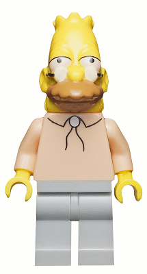 LEGO Grampa Simpson The Simpsons Series 1 (Minifigure Only without Stand and Acce (sim012) Collectible Minifigures Minifigure