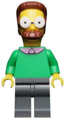 LEGO Ned Flanders The Simpsons Series 1 (Minifigure Only without Stand and Accessories) (sim013) minifigure