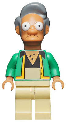 LEGO Apu Nahasapeemapetilon The Simpsons Series 1 (Minifigure Only without Stand (sim017) Collectible Minifigures Minifigure