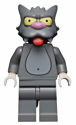LEGO Scratchy The Simpsons Series 1 (Minifigure Only without Stand and Accessories) (sim020) minifigure